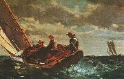 Winslow Homer Breezing Up Germany oil painting reproduction